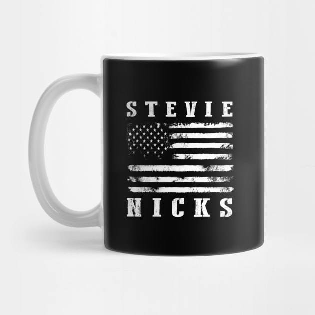 Distressed American Flag Stevie Legend by Symmetry Stunning Portrait